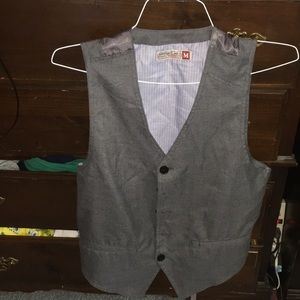 Men's Grey Waistcoat